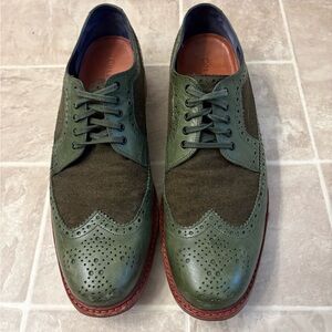 Cole Haan Green and Brown Men's Oxfords